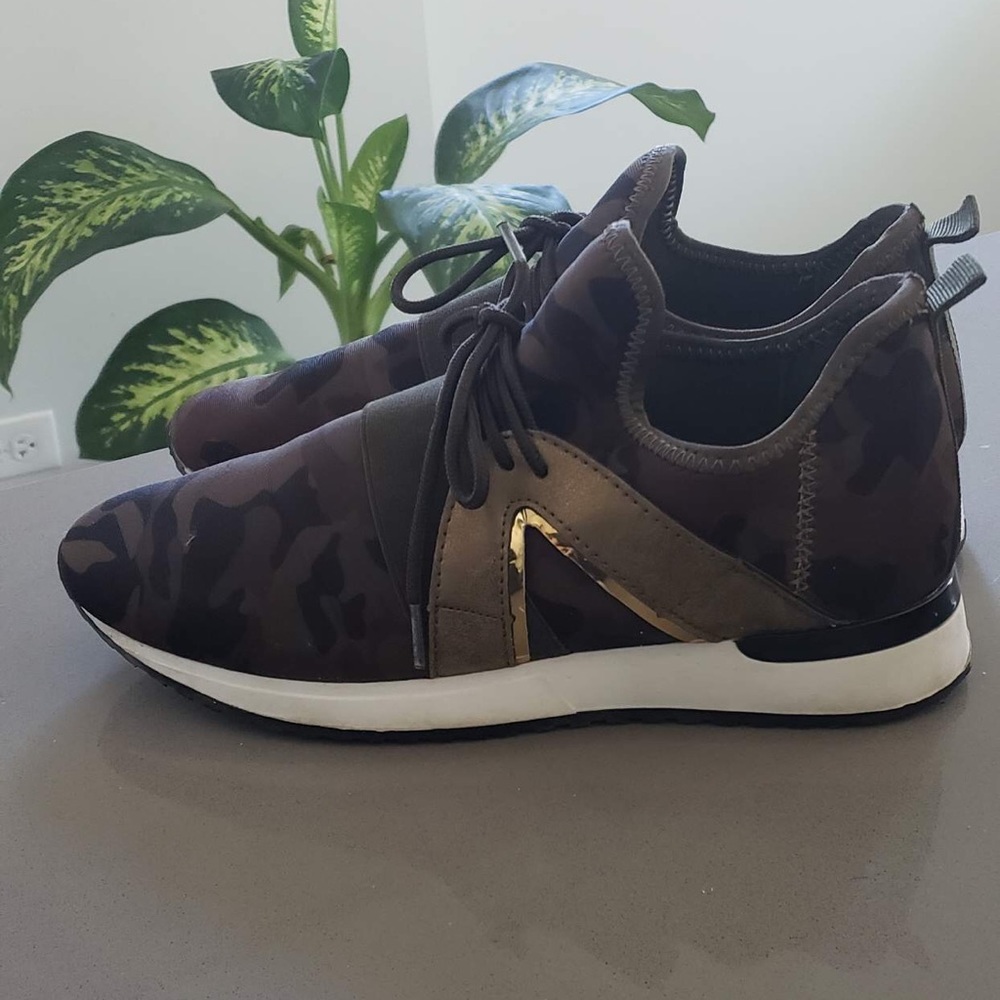 Camo sneakers